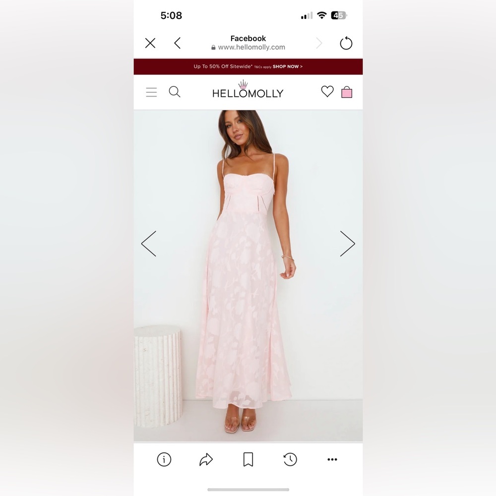 Hello Molly Softest Sand Maxi Dress